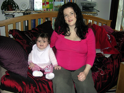 Jasmine and Ruth at home