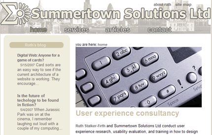 screenshot of summertown solutions ltd