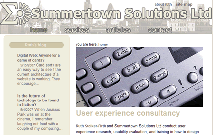 screenshot of summertown solutions ltd screenshot of summertown solutions ltd