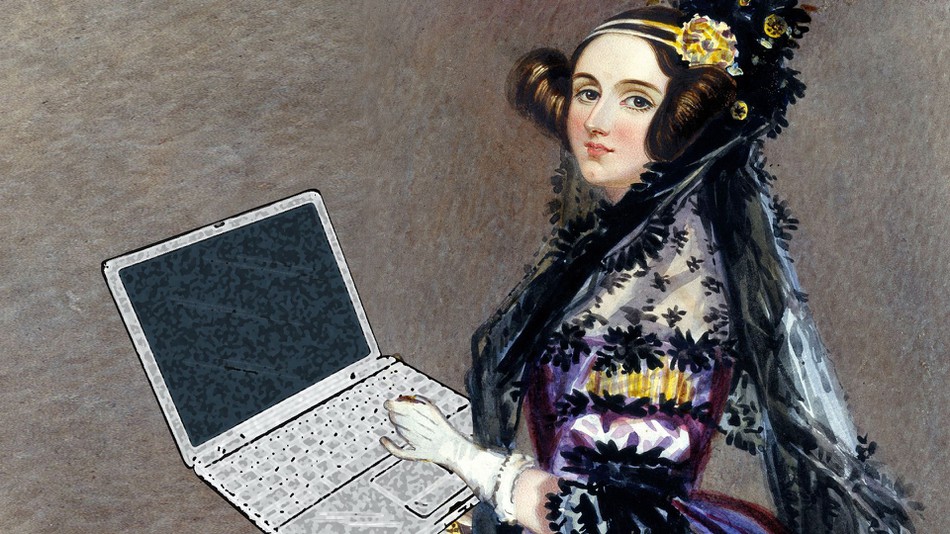 Ada Lovelace and her laptop